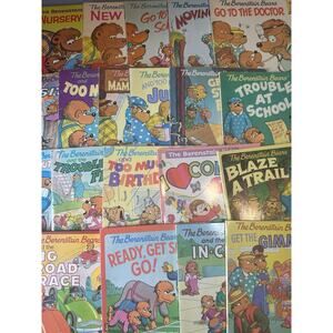 Vintage Berenstain Bears 20 Book Lot 1974-1988